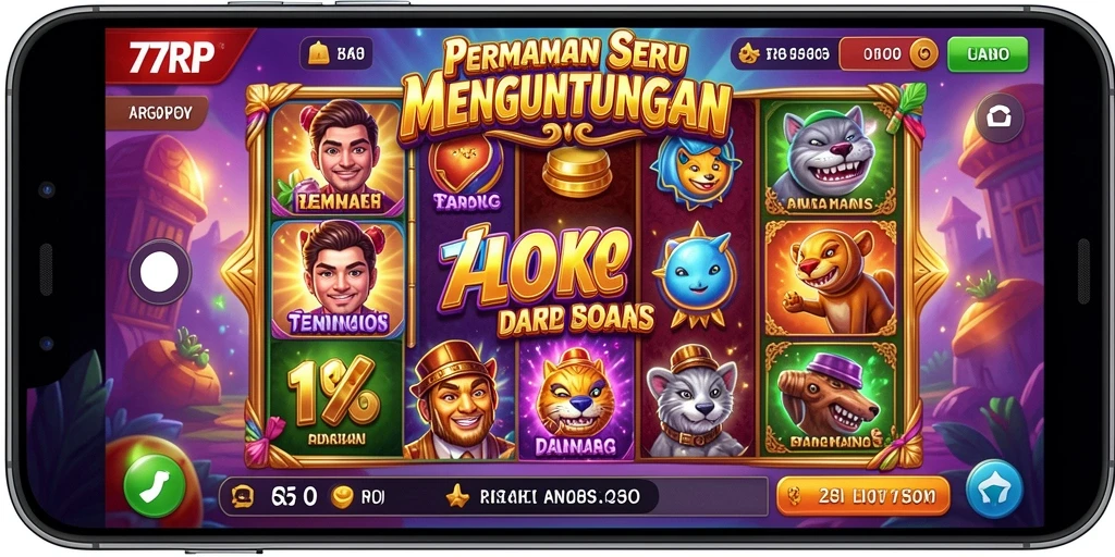 Tangkapan layar gameplay seru dan menarik dari 77RP.