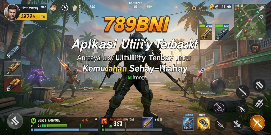 Tampilan antarmuka 789BNI yang sederhana dan efisien.