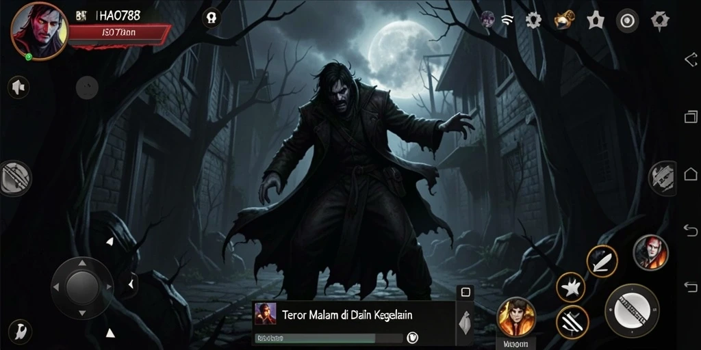 Gambaran seram dari gameplay HAO788 yang mendebarkan.