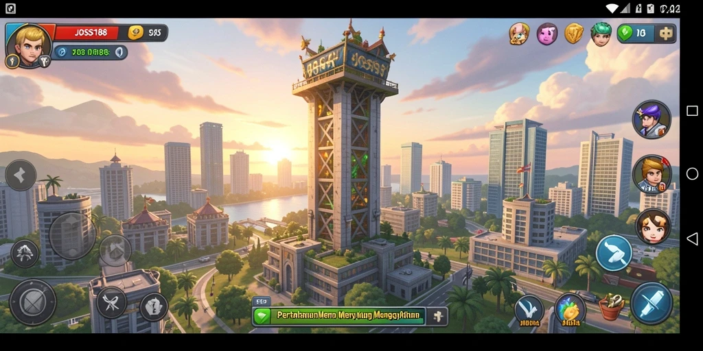 Tampilan menarik dari gameplay JOSS188 yang mendebarkan.