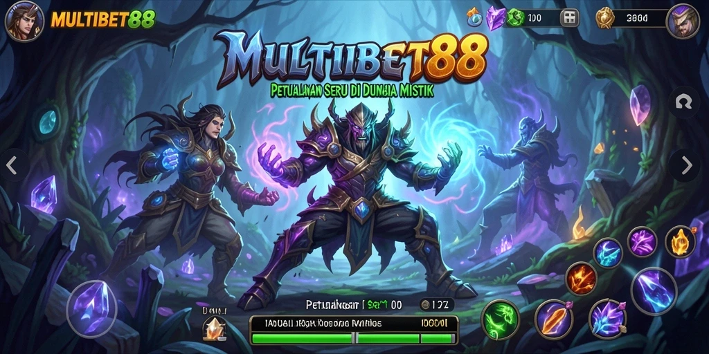 Gameplay seru di dunia petualangan MULTIBET88 dengan grafis menawan.