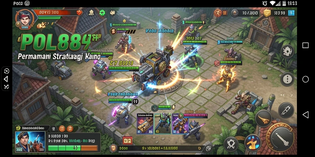 Tampilan gameplay POL88 dengan tantangan strategi yang mendalam.