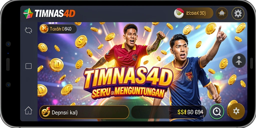 Tampilan menarik dari gameplay Slot TIMNAS4D yang menggugah selera.